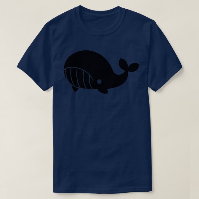 Camiseta Stealth Whale (Frente do Design)