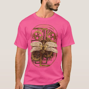 Camiseta Steam Punk Dragonfly Mecânica Victoriana Steampun