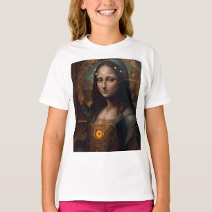 Camiseta Steam Punk Mona Lisa
