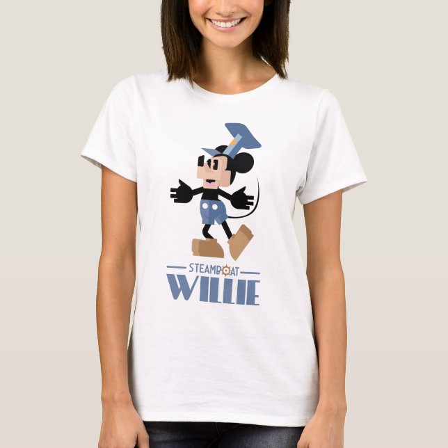 Camiseta Steamboat Willie (Frente)