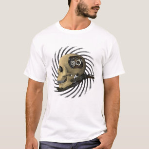 Camiseta Steampunk A.I. Skull
