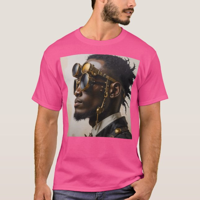 Camiseta Steampunk Dude (Frente)