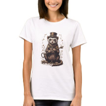 Camiseta Steampunk Ferret design