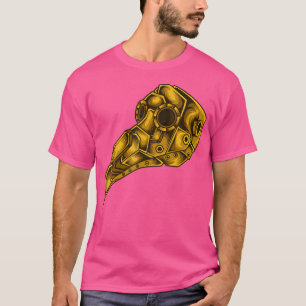 Camiseta Steampunk Horror Vintage Tarot Pestilence Plague D