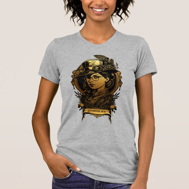 Camiseta Steampunk Mãe (Frente)