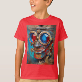 Camiseta Steampunk O Retrato Do Homem De Tin