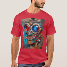 Steampunk O Retrato Do Homem De Tin