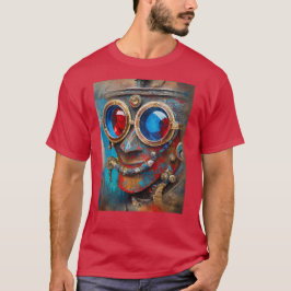Camiseta Steampunk O Retrato Do Homem De Tin