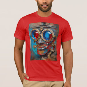 Camiseta Steampunk O Retrato Do Homem De Tin