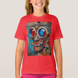 Camiseta Steampunk O Retrato Do Homem De Tin