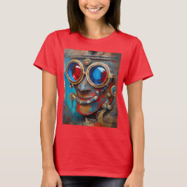 Camiseta Steampunk O Retrato Do Homem De Tin