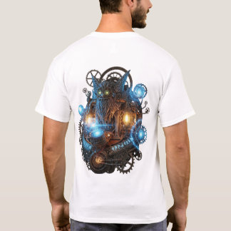 Camiseta Steampunk Owl Guardian T-Shirt