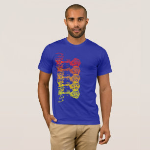 Camiseta Steampunk_Phage em cor viva