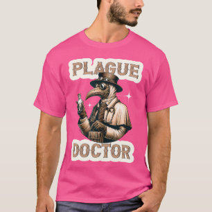 Camiseta Steampunk Plague Doutor Gótico Estilo Peste Médica