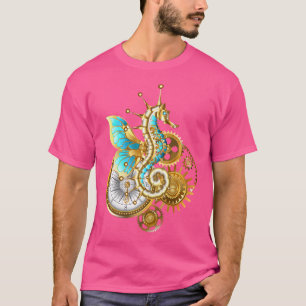 Camiseta Steampunk Seacavalo Medieval Design Art Seacavalo