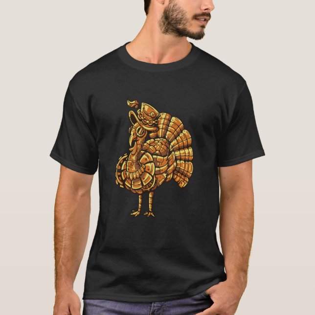 Camiseta Steampunk vintage peacock bird (Frente)