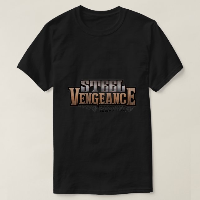 Camiseta Steel Vengeance Logo Essential T-Shirt (Frente do Design)