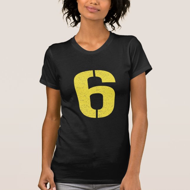 Camiseta Steeler t-shirt de 6 campeões do tempo (Frente)