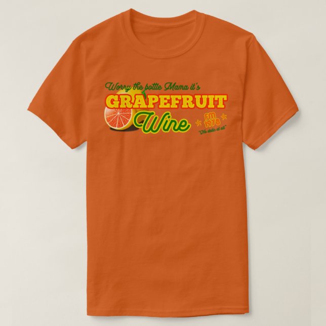 Camiseta Steely Dan FM Grapefruit Wine 1978 (Frente do Design)