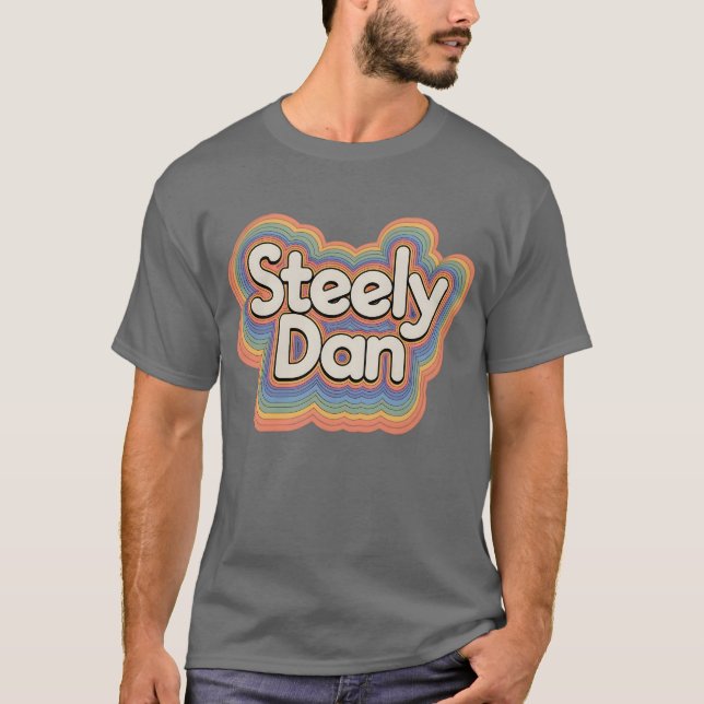 Camiseta Steely Dan Retro anos 70 (Frente)