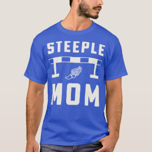 Camiseta Steeplechase Mãe Steeplechase 3000m Track e Fiel