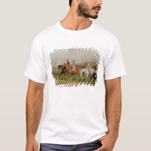 Camiseta Steeplechasing: No início (óleo em canvas)