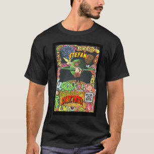 Camiseta Stefan do Tales da Patrulha Cósmica