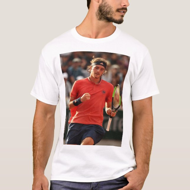 Camiseta stefanos tsitsipas (Frente)