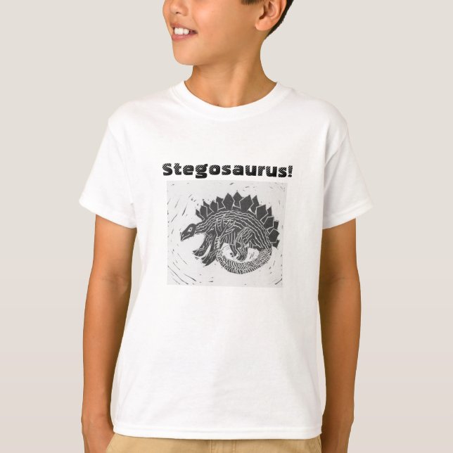 Camiseta Stegosaurus T-Shirt (Frente)
