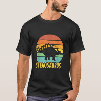 Camiseta Stegossauro Louco Dinossauros Presente para Park J