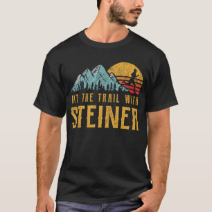 Camiseta STEINER Running - Aperte a trilha com o nome da fa