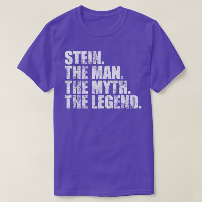 Camiseta SteinStein Family name Caneca de cerveja Caneca de (Frente do Design)
