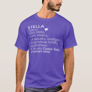 Camiseta Stella Name Stella Definition Stella Female Name S