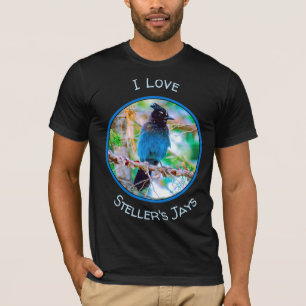 Camiseta Steller's Jay - Fotografia original