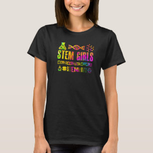 Camiseta Stem Girls Vai Salvar O Mundo - # Steminist - ejan