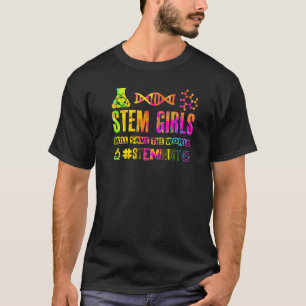Camiseta Stem Girls Vai Salvar O Mundo - # Steminist - ejan