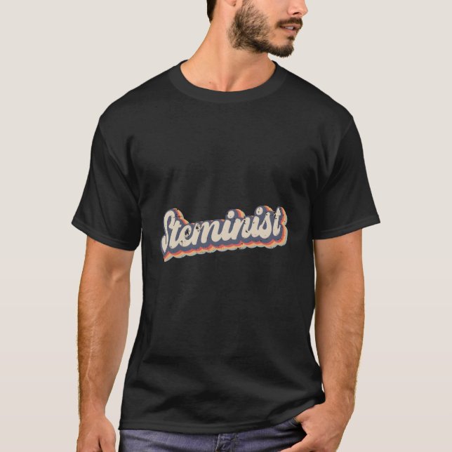 Camiseta Steminist Rainbow (Frente)