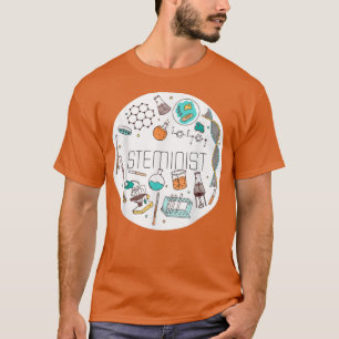 Camiseta Steminist Science Technology Engineering Math STEM