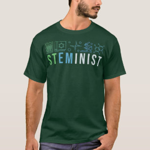 Camiseta Steminist Shirt Science Coding STEM Eng