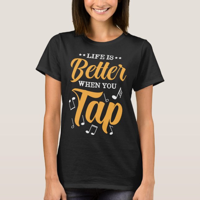Camiseta Step Dance Dap Dance Teacher Dance Steppen Dance T (Frente)