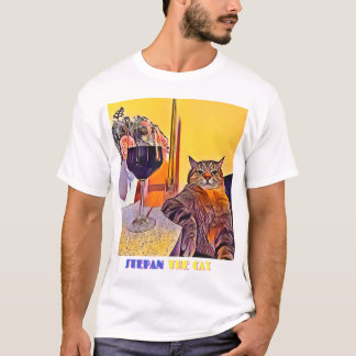 Camiseta Stepan The Cat Art