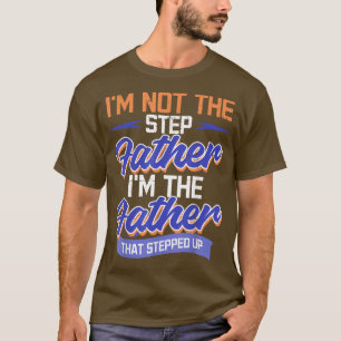Camiseta Stepdad Bonus Pai Pai Pai Dia de os pais P