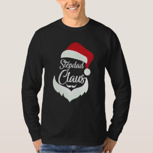 Camiseta Stepdad Claus Papais noeis de pijama de Natal