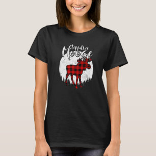 Camiseta Stepdad Moose Red Xadrez Buffalo Matando Família