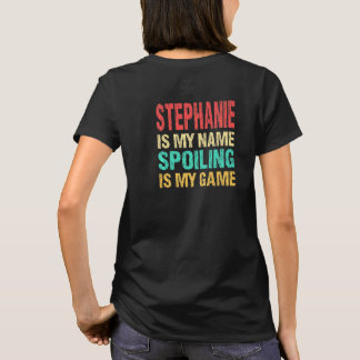 Camiseta Stephanie É Meu Nome Personalizado Nome Próprio Pe
