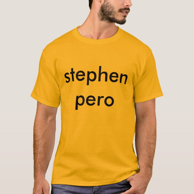 Camiseta Stephen Pero (Frente)
