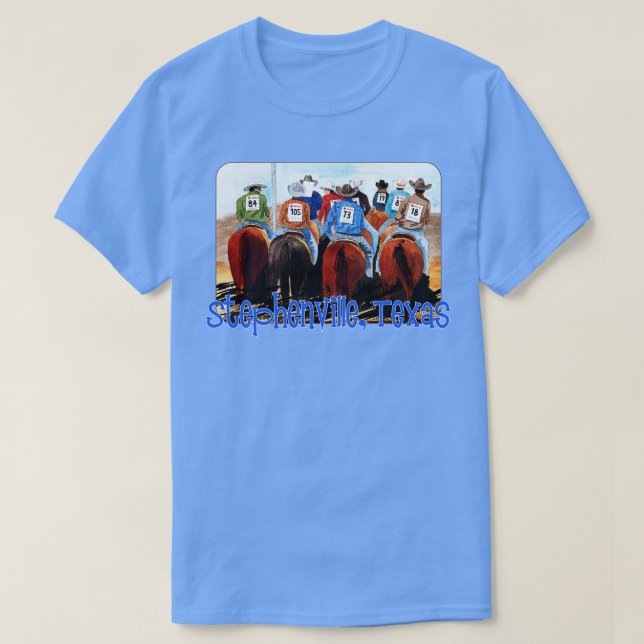 Camiseta Stephenville Texas Rodeo (Frente do Design)