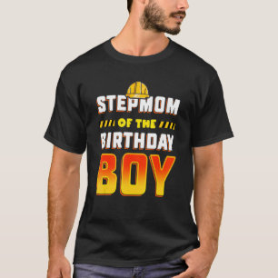 Camiseta Stepman Do Aniversário Da Construção De Meninos De