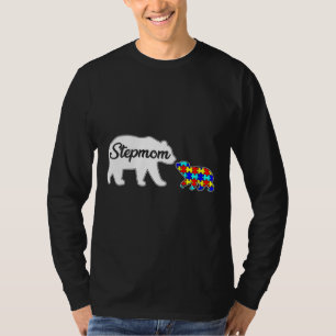 Camiseta Stepman Ursa Autismo Consciência Amor Família Supo