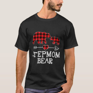 Camiseta Stepman Ursa Natal Pajama Xadrez Vermelha Buffalo 